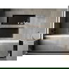 Mexen X-Wall-R вградена рафт с ръб 75 x 30 см, черен - 1970753010