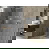 Mexen X-Wall-R стелаж за вграждане с уплътнение 90 x 30 см, инокс - 1910903010