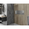 Mexen X-Wall-R вградена полица с фланец 90 x 30 см, инокс - 1910903010