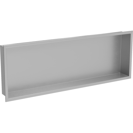 Mexen X-Wall-R вградена полица с фланец 90 x 30 см, инокс - 1910903010