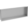 Mexen X-Wall-R стелаж за вграждане с уплътнение 90 x 30 см, инокс - 1910903010