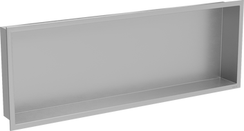Mexen X-Wall-R стелаж за вграждане с уплътнение 90 x 30 см, инокс - 1910903010