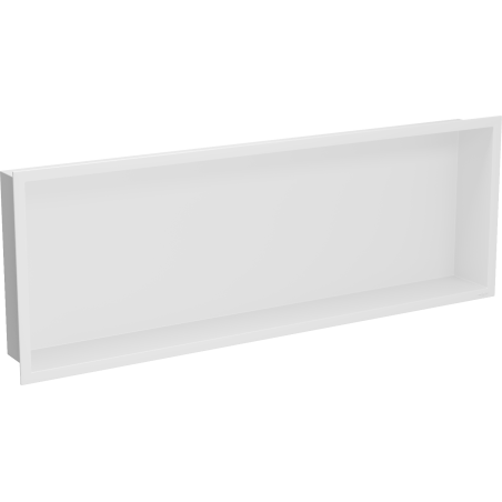 Mexen X-Wall-R подложка за вграждане с ръб 90 x 30 см, бяла - 1920903010