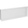 Mexen X-Wall-R подложка за вграждане с ръб 90 x 30 см, бяла - 1920903010