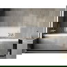 Mexen X-Wall-R подложка за вграждане с ръб 90 x 30 см, бяла - 1920903010