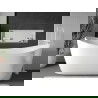 Mexen X-Wall-R подложка за вграждане с ръб 90 x 30 см, бяла - 1920903010