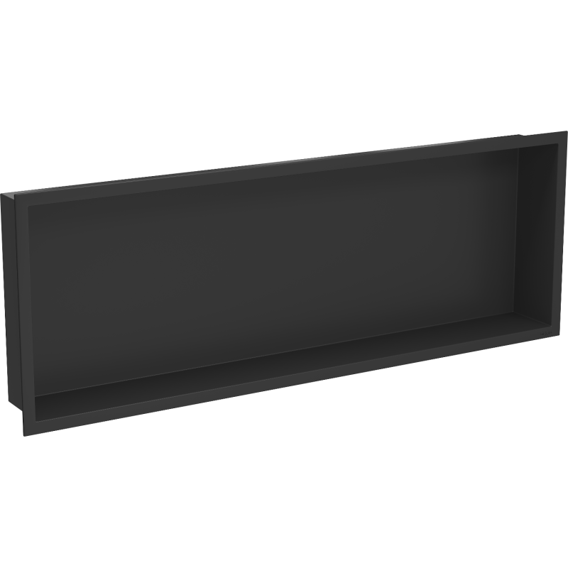 Mexen X-Wall-R нишева полица с фланец 90 x 30 см, черна - 1970903010
