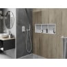 Mexen X-Wall-R нишова полица с яка и полица 90 x 30 см, бяла - 1920903010S