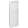 Mexen X-Wall-R нишова полица с яка и полица 90 x 30 см, бяла - 1920903010S