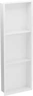 Mexen X-Wall-R ниша с корниз и рафт 90 x 30 см, бяла - 1920903010S