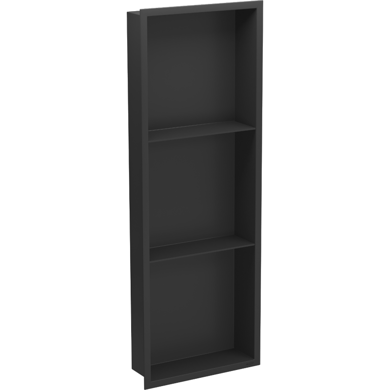 Mexen X-Wall-R вградена рафт с обшивка и рафт 90 x 30 см, черен - 1970903010S