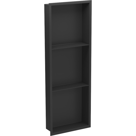 Mexen X-Wall-R вградена рафт с обшивка и рафт 90 x 30 см, черен - 1970903010S