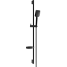 Mexen DS62 плъзгащ се душ комплект, черен - 785624583-70
