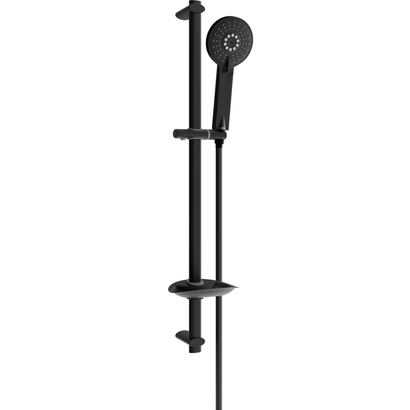 Mexen DB40 комплект за душ, плъзгащ се, черен - 785404584-70