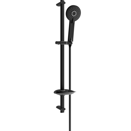 Mexen DB40 комплект за душ, плъзгащ се, черен - 785404584-70