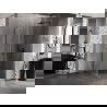 Mexen Lunar-B окачена душ кабина дясна 80 x 80 см, прозрачна, сив матов - 832-080-080-66-00-P