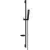 Mexen DS77 душ комплект с плъзгаща се шина, черен - 785774583-70