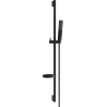 Mexen DS72 плъзгащ се душ комплект, черен - 785724583-70