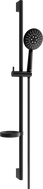 Mexen DS67 плъзгащ се душ комплект, черен - 785674583-70