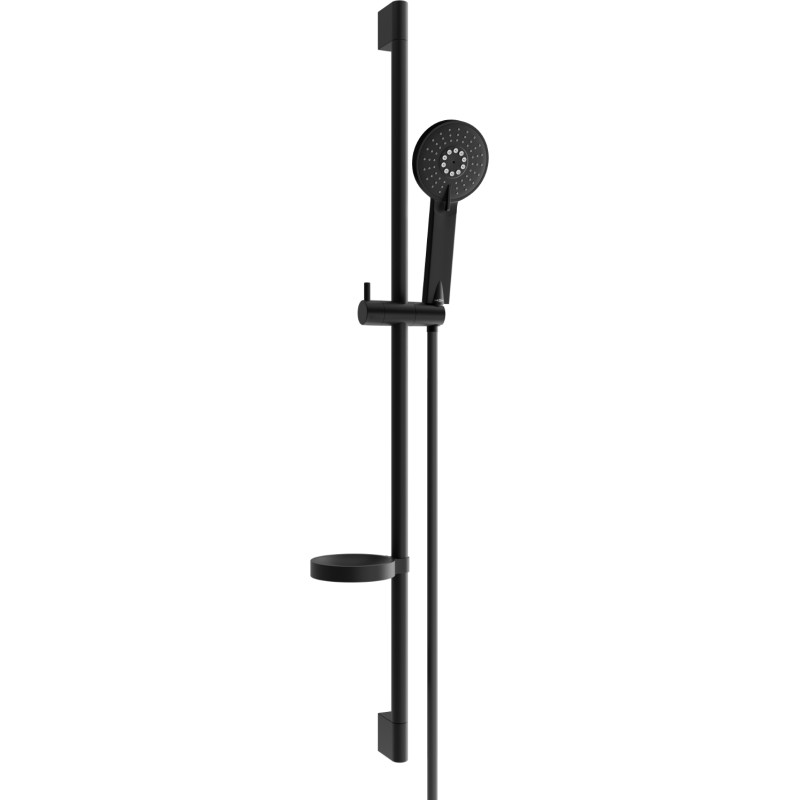 Mexen DS40 плъзгащ се душ комплект, черен - 785404583-70