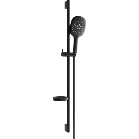 Mexen DS22 плъзгащ душ комплект, черен - 785224583-70
