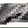 Mexen Lunar-B душ кабина лява 85 x 80 см, прозрачна, черна - 832-085-080-70-00-L