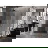 Mexen Lunar-B душ кабина с ляво отваряне 80 x 70 см, прозрачна, олово сив - 832-080-070-95-00-L