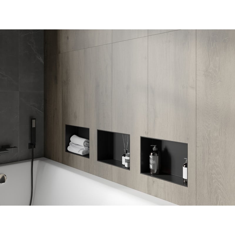 Mexen X-Wall-NR ниша рафт без борд 30 x 20 см, черен - 1971302010