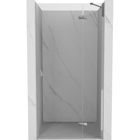 Mexen Mist-H душ врати сгъваеми десни 120 cm, прозрачни, хром - 8A5-120-000-01-00-P