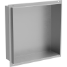 Mexen X-Wall-NR вдлъбната полица без фланец 30 x 30 см, инокс - 1911303010