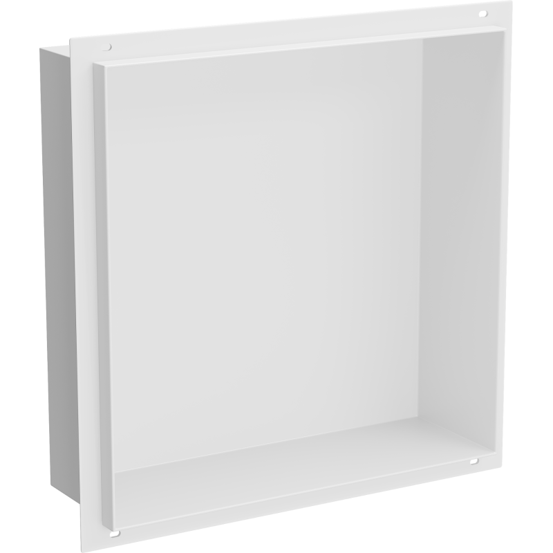 Mexen X-Wall-NR вградена лавица без фланец 30 x 30 см, бяла - 1921303010