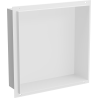 Mexen X-Wall-NR вградена лавица без фланец 30 x 30 см, бяла - 1921303010
