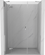 Mexen Mist-H лява врата за душ кабина 125 cm, прозрачна, хром - 8A5-125-001-01-00-L