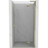 Mexen Mist-H L душ врати с панти, десни 70 см, прозрачни, златни - 8A5L-070-000-50-00-P