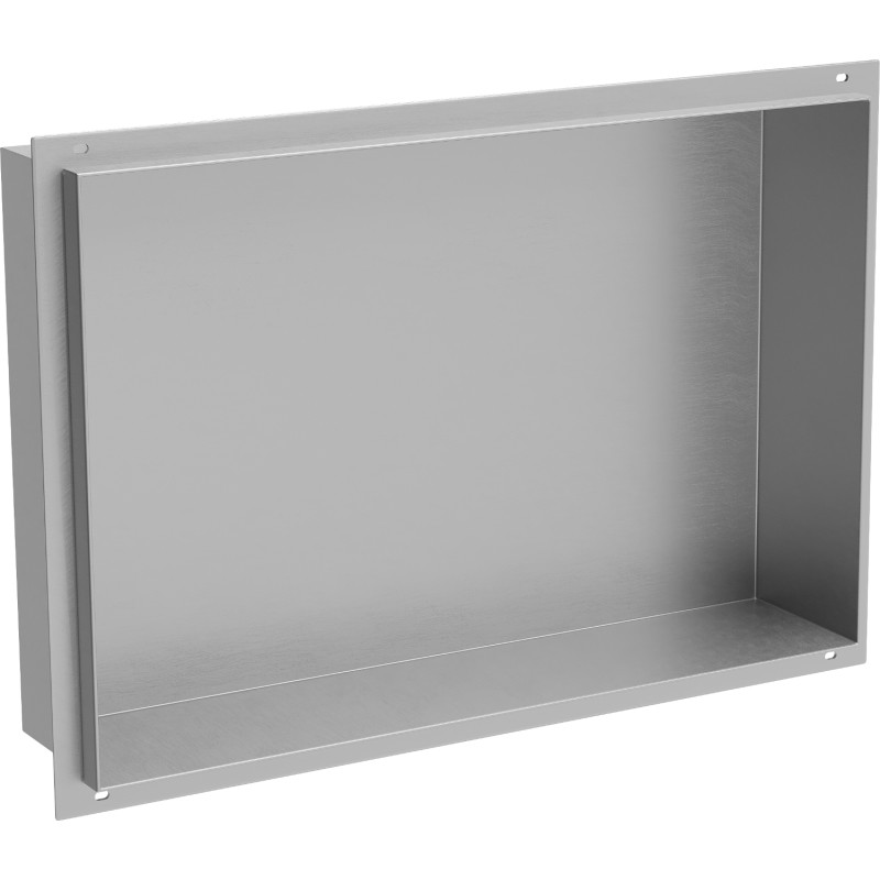 Mexen X-Wall-NR вградена полица без борд 45 x 30 см, инокс - 1911453010