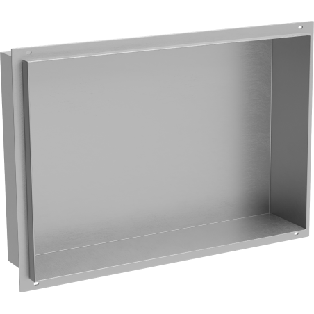 Mexen X-Wall-NR вградена полица без фланец 45 x 30 см, инокс - 1911453010