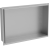 Mexen X-Wall-NR вградена полица без фланец 45 x 30 см, инокс - 1911453010