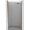 Mexen Mist-H L врати за душ оборудване дясни 105 cm, прозрачни, матирана мед - 8A5L-105-000-65-00-P
