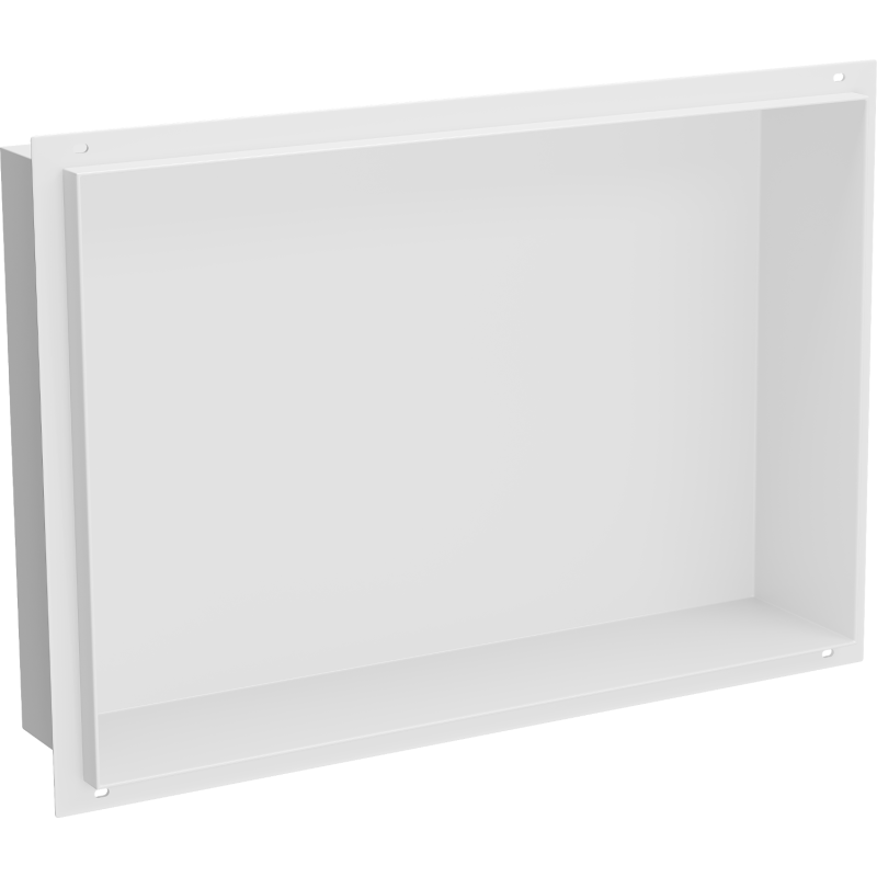 Mexen X-Wall-NR вградена полица без ръб 45 x 30 см, бяла - 1921453010
