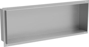 Mexen X-Wall-NR стелаж за вграждане без яка 60 x 20 см, инокс - 1911602010