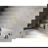 Mexen X-Wall-NR стелаж за вграждане без яка 60 x 20 см, инокс - 1911602010