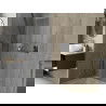 Mexen X-Wall-NR стелаж за вграждане без яка 60 x 20 см, инокс - 1911602010