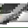 Mexen X-Wall-NR стелаж за вграждане без яка 60 x 20 см, инокс - 1911602010