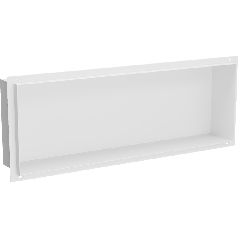 Mexen X-Wall-NR нишева полица без фланец 60 x 20 см, бяла - 1921602010