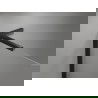Mexen Mist-H L лява душ кабина 150 см, прозрачна, черна - 8A5L-150-001-70-00-L