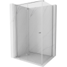 Mexen Mist-F T сгъваема душ кабина лява 95 x 70 см, прозрачна, хром - 8A6T-095-070-01-00-L