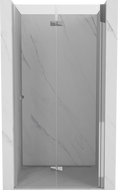 Mexen Mist-F сгъваеми душ врати десни 75 cm, прозрачни, хром - 8A6-075-000-01-00-P