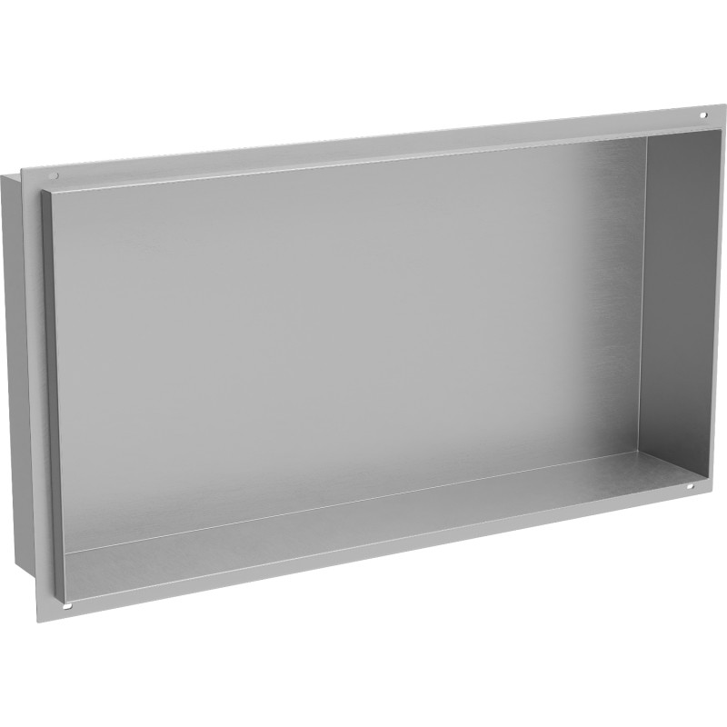 Mexen X-Wall-NR нишева полица без фланец 60 x 30 см, инокс - 1911603010