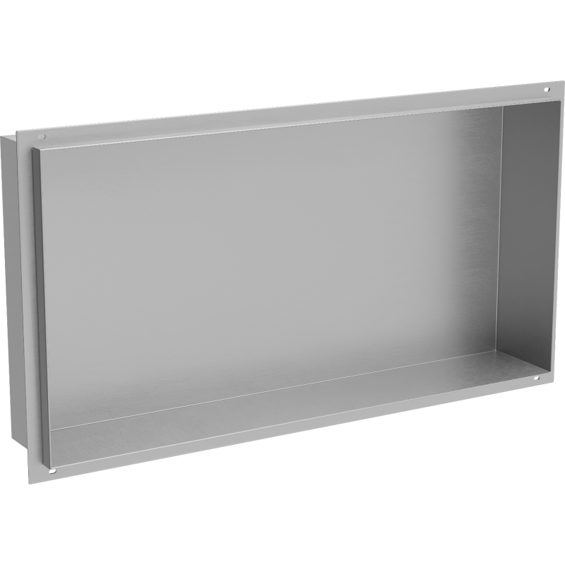 Mexen X-Wall-NR нишова полица без фланец 60 x 30 cm, инокс - 1911603010