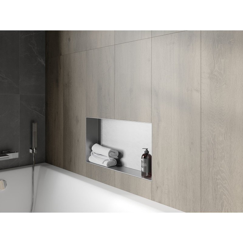 Mexen X-Wall-NR ниша за стена без фланец 60 x 30 см, инокс - 1911603010